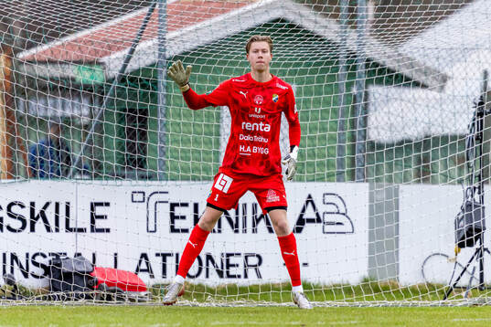 Ljungskiles målvakt Lukas Eriksson