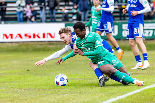 Ljungskiles Issaka Seidu och IFK Norrköpings Aleksander
