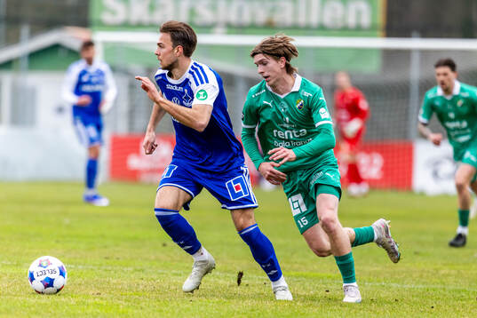 IFK Norrköpings Anton Eriksson och Ljungskiles David Frisk