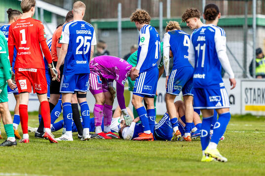 Flera av IFK Norrköpings spelare ligger skadade
