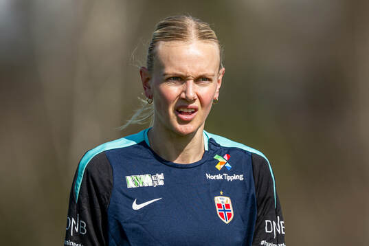 Karina Sævik of the Norwegian women's national football