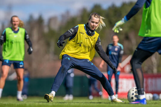 Ada Hegerberg of the Norwegian women's national football