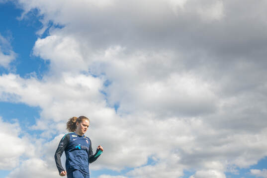 Signe Gaupset of the Norwegian women's national football