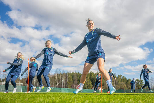 Vilde Bøe Risa of the Norwegian women's national football
