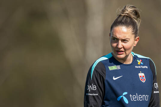 Vilde Bøe Risa of the Norwegian women's national football