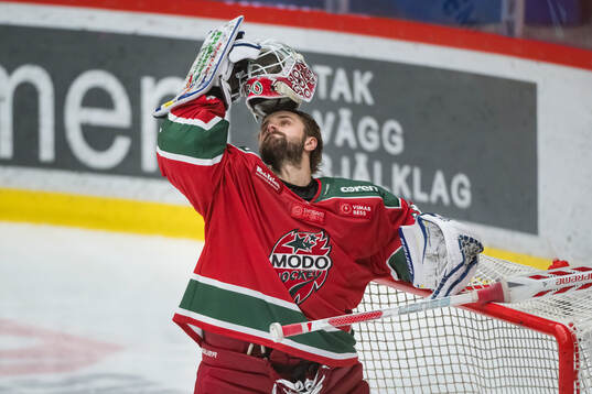 Modos målvakt Jakob Hellsten