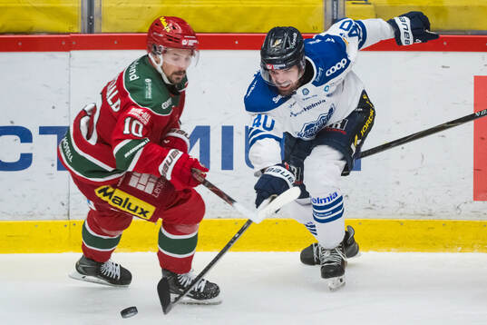 Modos Gerry Fitzgerald och Karlskogas Kalle Jellvert