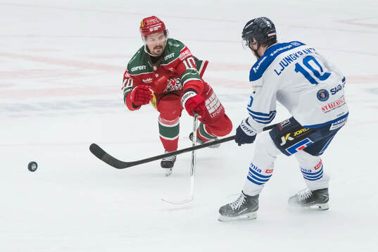 Karlskogas Alexander Ljungkrantz och Modos Gerry Fitzgerald