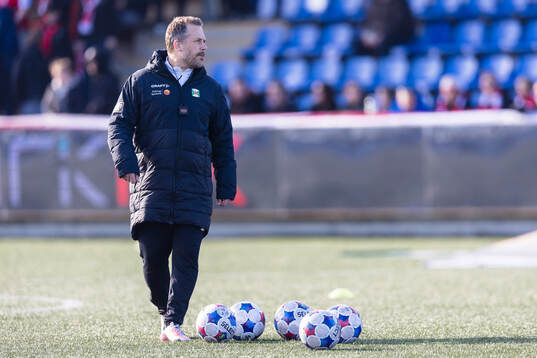 Varbergs assisterande tränare Tobias Hysén