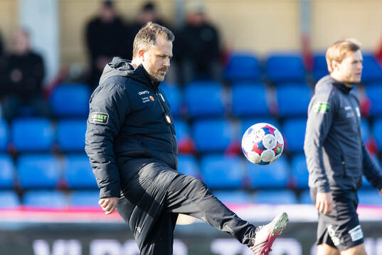 Varbergs assisterande tränare Tobias Hysén
