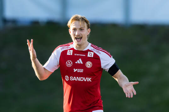Sandvikens IFs Christian Wagner jublar