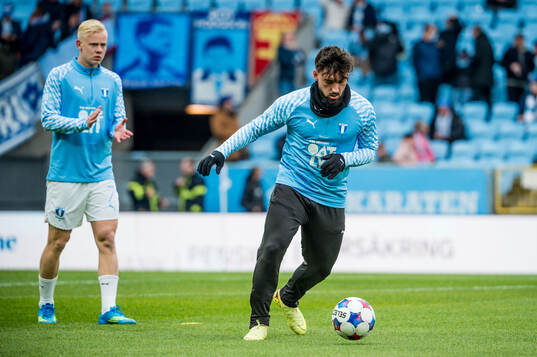 Malmö FFs Otto Rosengren och Sead Haksabanovic
