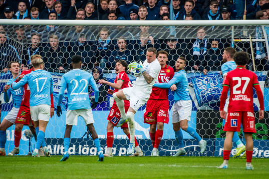 Malmö FFs målvakt Robin Olsen