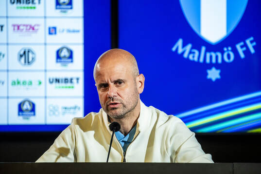 Malmö FFs huvudtränare Miguel Angel Ramirez på en