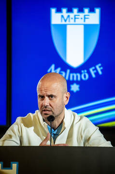 Malmö FFs huvudtränare Miguel Angel Ramirez på en
