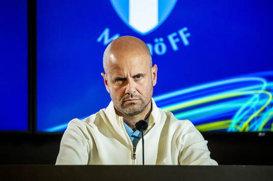 Malmö FFs huvudtränare Miguel Angel Ramirez på en