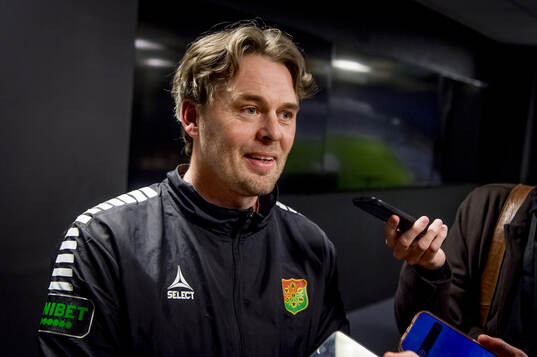 GAIS tränare Fredrik Holmberg