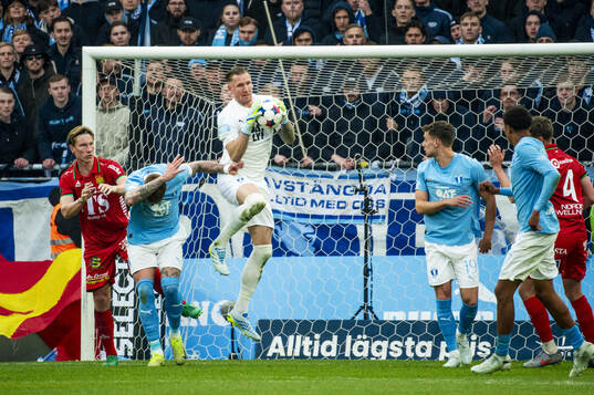 Malmö FFs målvakt Robin Olsen