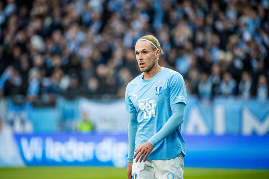 Malmö FFs Otto Rosengren deppar