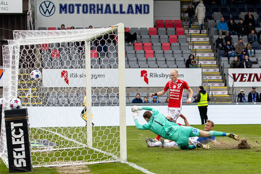 Degerfors Marcus Rafferty gör 0-3