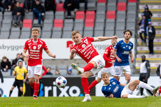 Degerfors Sebastian Ohlsson gör 0-2