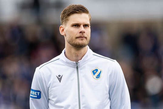 Halmstads målvakt Tim Rönning