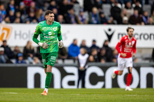Degerfors målvakt Matvei Igonen