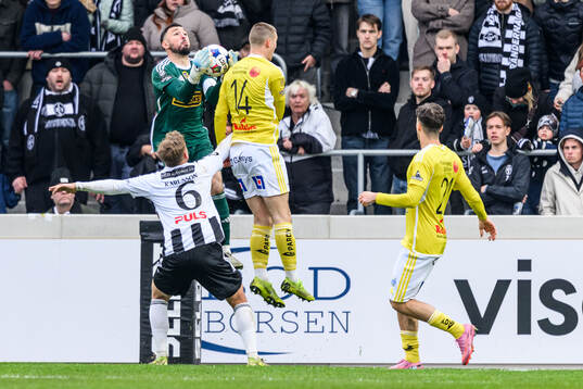 Landskronas målvakt Amr Kaddoura