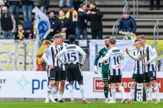 Landskronas spelare deppar