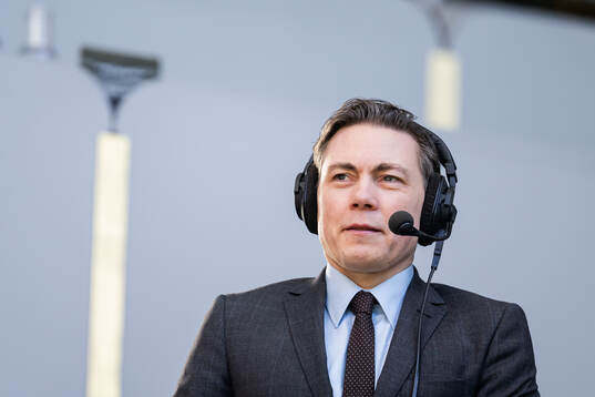 Kommentator Niklas Jarelind (TV4)