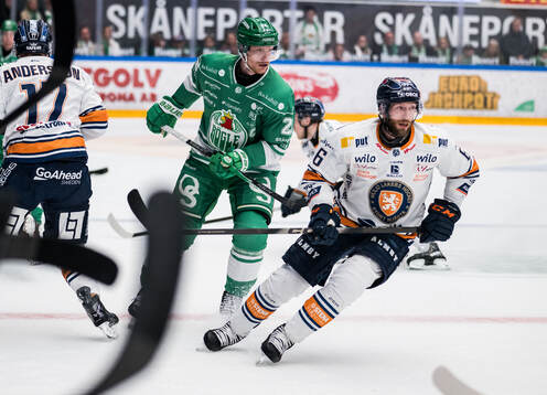 Rögles Anton Bengtsson och Paul Ladue