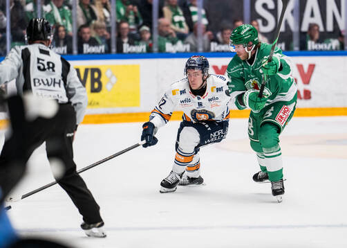 Växjös Kalle Kratz och Rögles Calle Själin