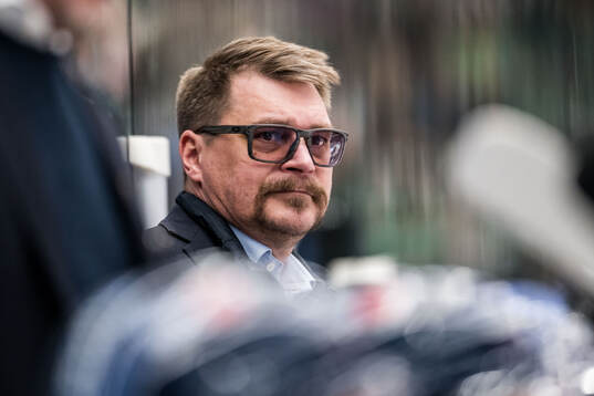 Växjös tränare Björn Hellkvist