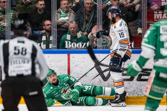Rögles Leon Bristedt och Växjös Reid Gardiner