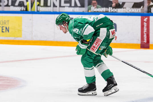 Rögles Gregor Biber har ont