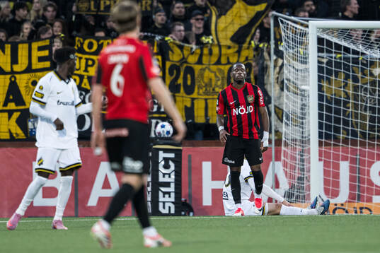 Brommapojkarnas Obilor Denzel Okeke deppar