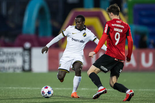 AIKs Stanley Wilson Omondi och Brommapojkarnas Mads