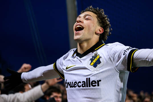 AIKs Victor Goncalves Andersson jublar