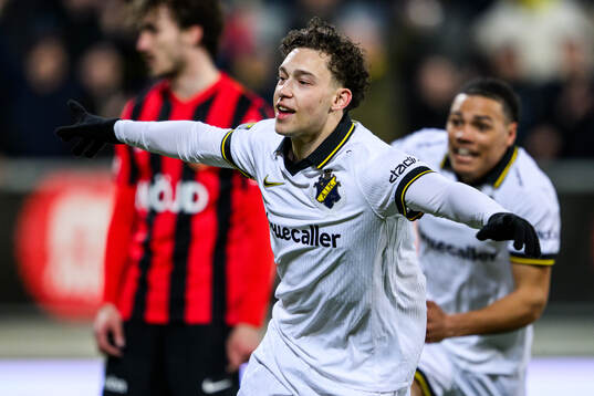 AIKs Victor Goncalves Andersson jublar