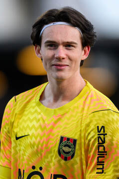 Brommapojkarnas målvakt Leo Cavallius