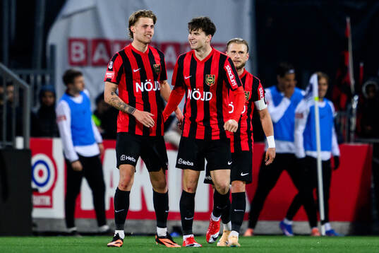 Brommapojkarnas Lukas Björklund och Mads Kristian Hansen