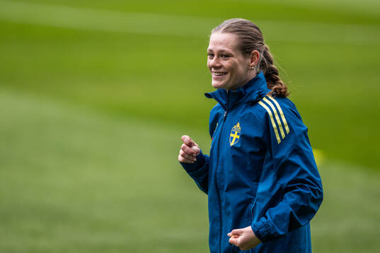 Sofia Reidy of the Swedish women's national football team
