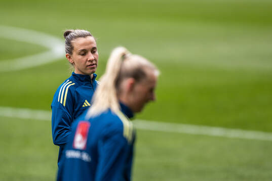 Julia Zigiotti Olme of the Swedish women's national