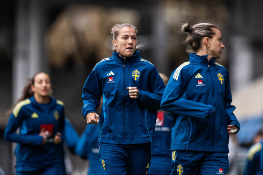 Filippa Angeldahl of the Swedish women's national football
