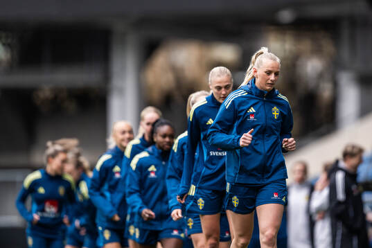 Stina Blackstenius of the Swedish women's national football