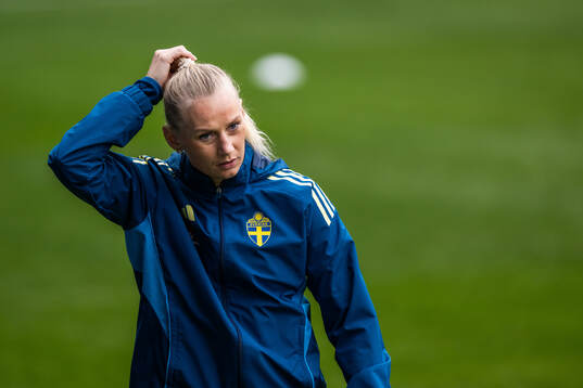 Stina Blackstenius of the Swedish women's national football