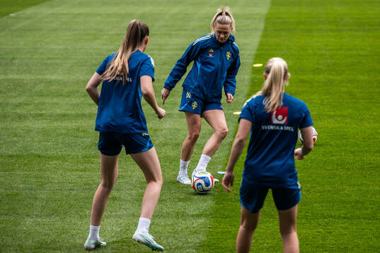 Fridolina Rolfö of the Swedish women's national football