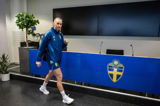 Stina Blackstenius of the Swedish women's national football