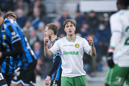 Hammarbys Hampus Skoglund deppar