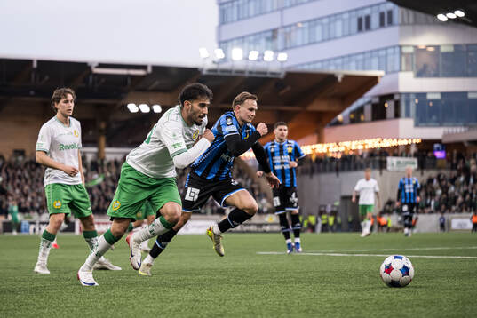 Hammarbys Montader Madjed och Sirius Oscar Krusnell